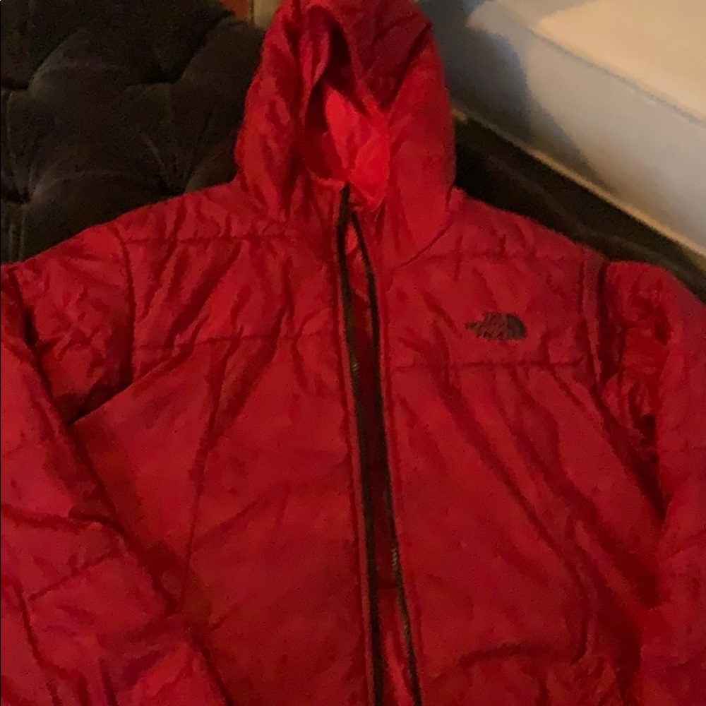Red north face
